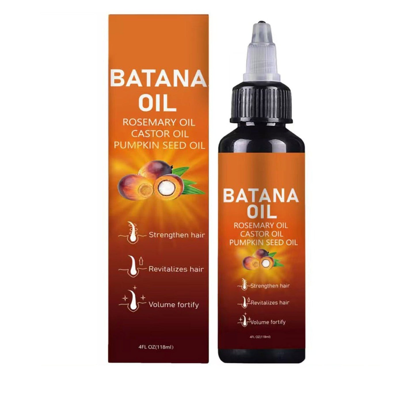 4-in-1 Batana Oil for Hair Growth ( BUY 1 GET 1 FREE )