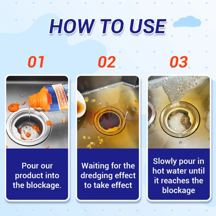 Powerful Pipe Cleaning Agent - Securing Your Space from Germs