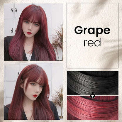 Colorful Plant Hair Dye with Innovative Comb Applicator