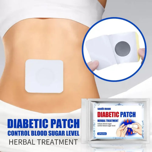 South Moon Diabetic - Blood Sugar Control Patch - 12 Patches