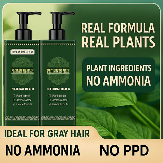 Korean 3 in 1 🌸Herbal hair dye shampoo🧴✨