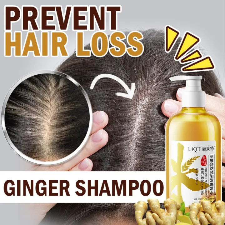 LiQT Anti–Hair Growth Ginger Shampoo ( BUY 1 GET 1 FREE )