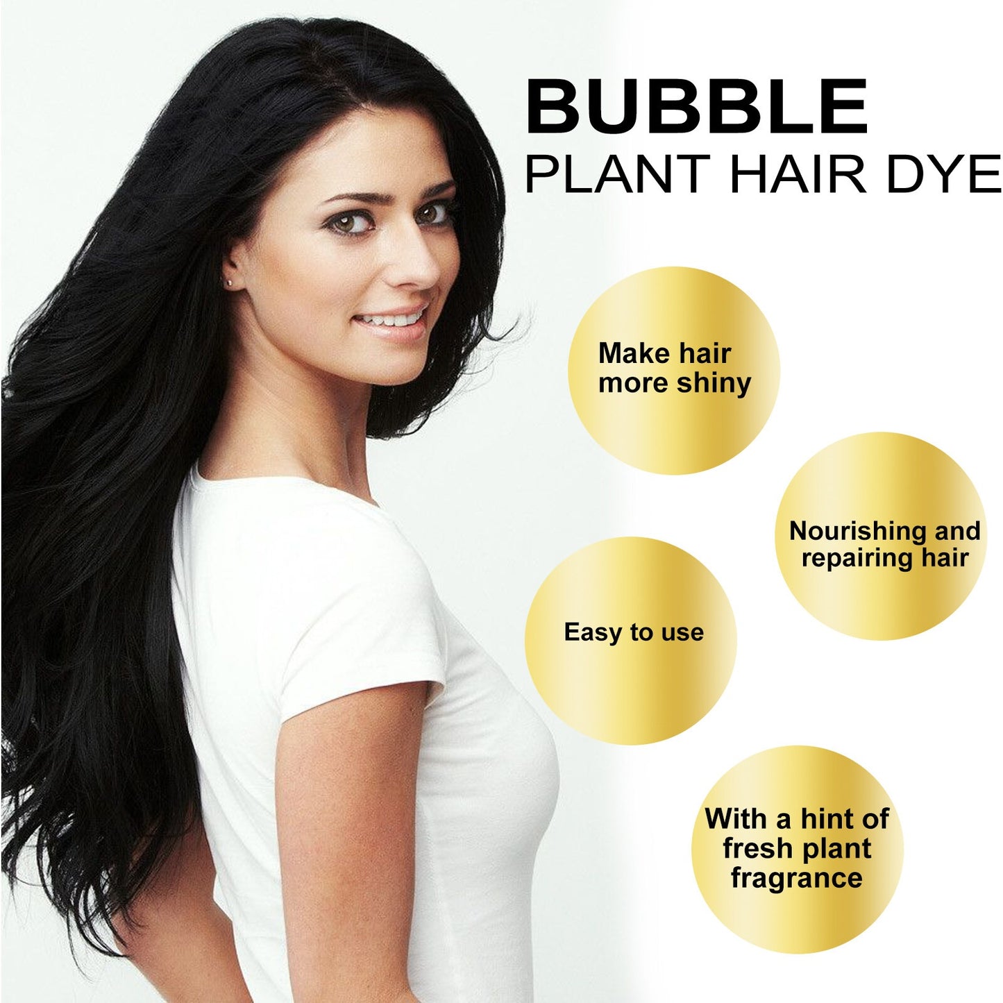 Bubble Plant Natural Hair Dye( BUY 1 GET 1 FREE)