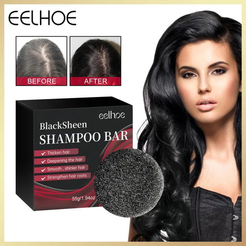 🧼✨ EELHOE™ Blacksheen Shampoo Bar 🌿💆‍♂️( BUY 1 GET 1 FREE )