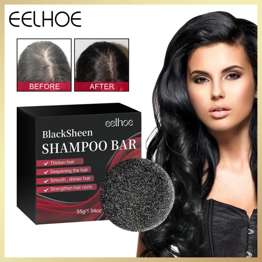 🧼✨ EELHOE™ Blacksheen Shampoo Bar 🌿💆‍♂️( BUY 1 GET 1 FREE )