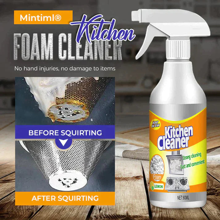 2025 Kitchen Multifunctional Kitchen Foam Cleaner ( 60 ML BUY 1 GET 1 FREE)