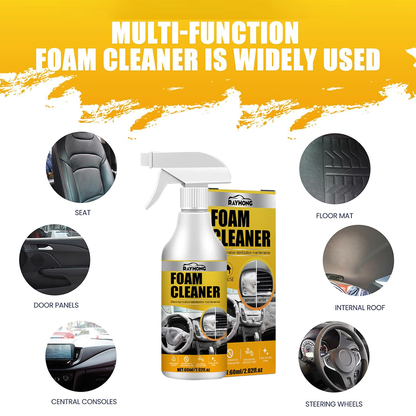 Multi-Purpose Foam Cleaner - Quick & Powerful Clean ( Buy 1 Get 1 Free )