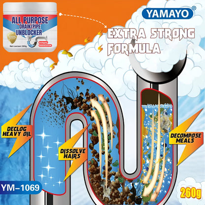 STRONG N POWERFUL PIPE/DRAIN UNBLOCKER ( BUY 1 GET 1 FREE )  -  Deep Clean, Fresh Shine