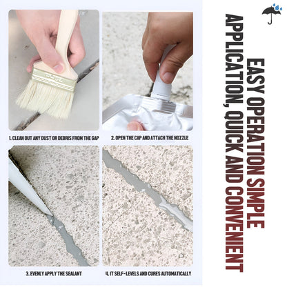 Fast Drying Crack Filler Adhesive - Cracks Gone Strength On
