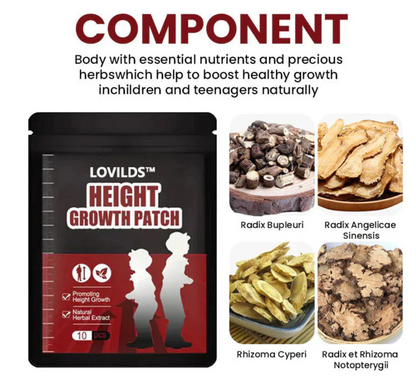 LOVILDS™ Herbal Height Increasing Foot Patch🌿 - Awaken Pituitary Growth Hormone