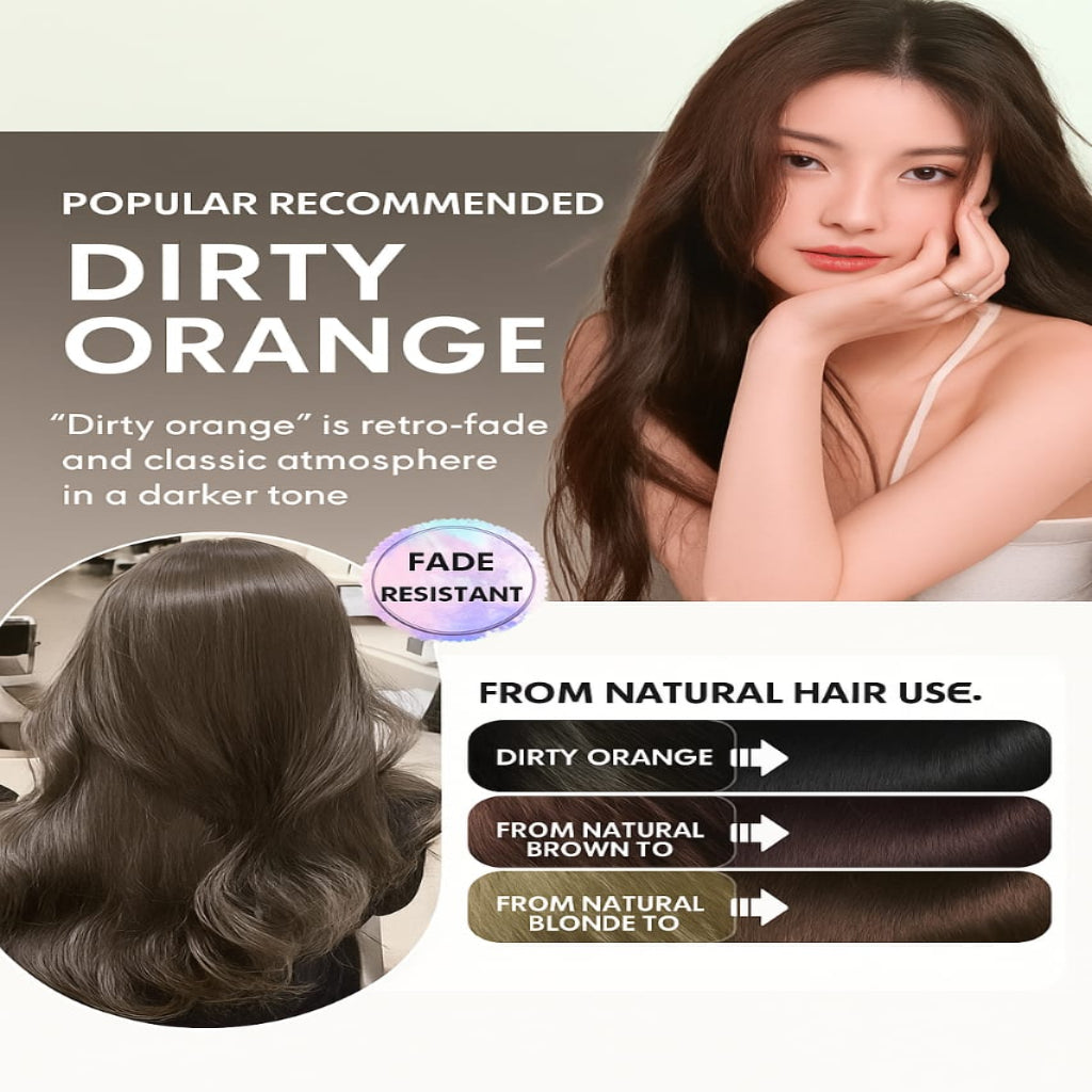 Korean 3 in 1 🌸Herbal hair dye shampoo🧴✨