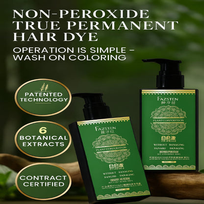 Korean 3 in 1 🌸Herbal hair dye shampoo🧴✨