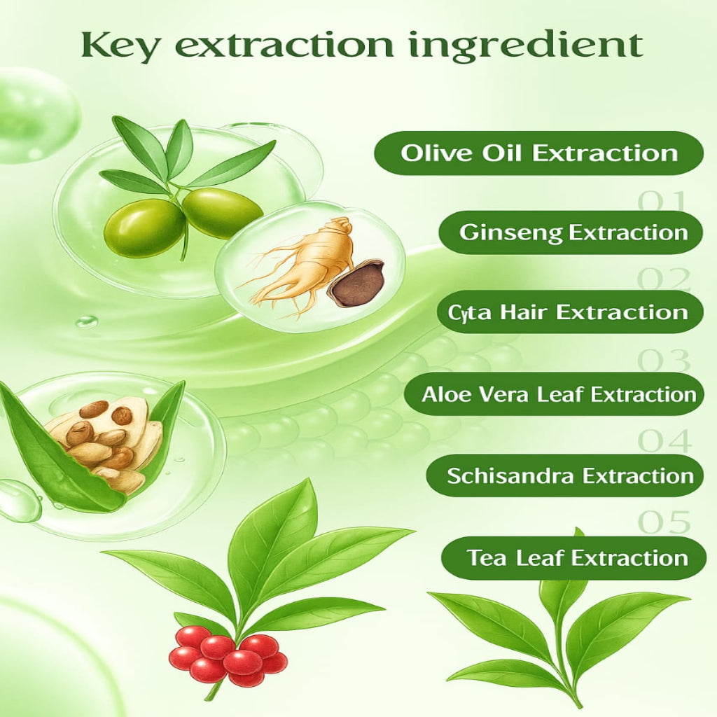 Korean 3 in 1 🌸Herbal hair dye shampoo🧴✨