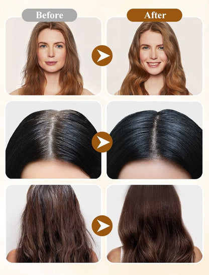 Everglow Japanese Long Lasting Natural Hair Dye Shampoo