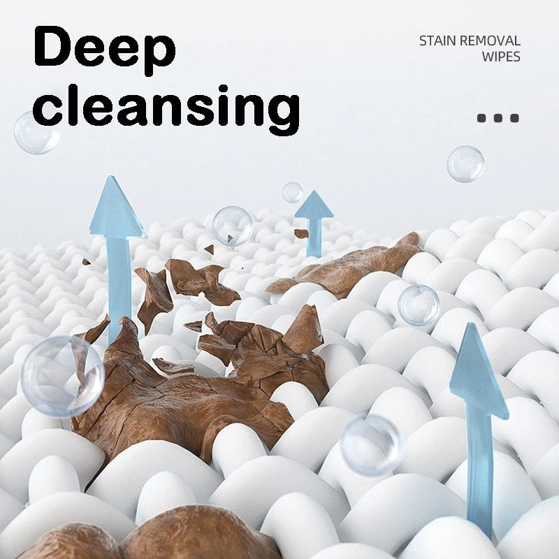 Pack of 30 Clothing Stain Remover Wipes