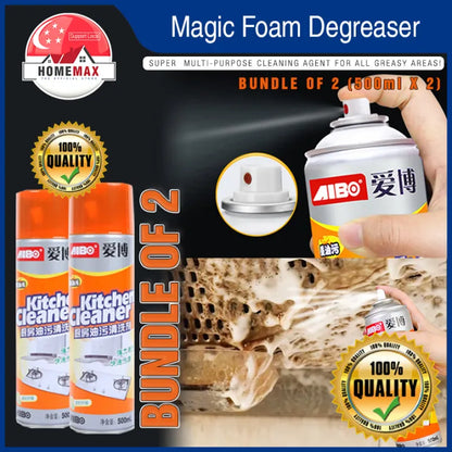 Multi Functional Magic Foam Kitchen Cleaner - Quick, Easy, Powerful Cleaning