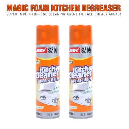 Multi Functional Magic Foam Kitchen Cleaner - Quick, Easy, Powerful Cleaning