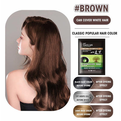 YAGUAN™ Hair Dye Shampoo ( Black / Brown )