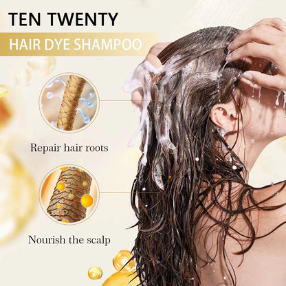 YAGUAN™ Hair Dye Shampoo ( Black / Brown )