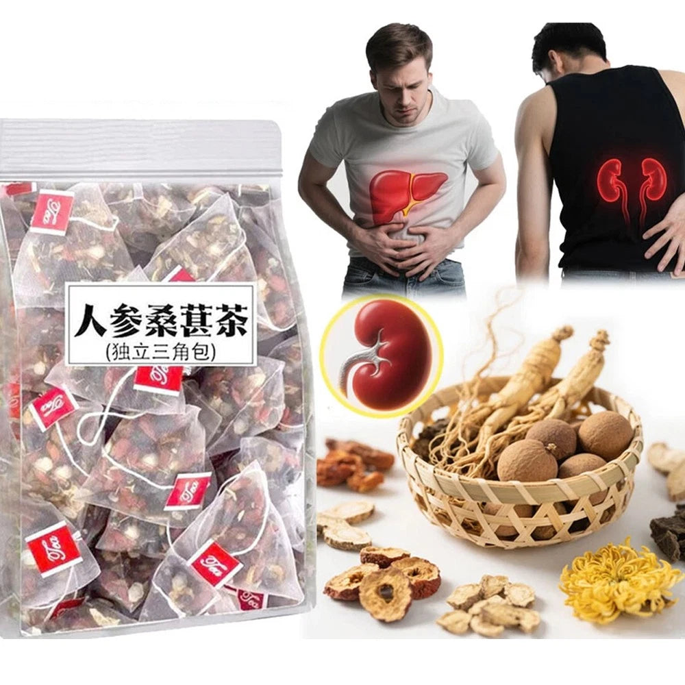 Ginseng Six Treasure Tea – Herbal Blend for Daily Wellness