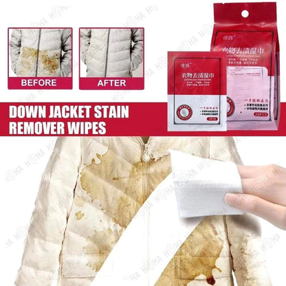 Pack of 30 Clothing Stain Remover Wipes
