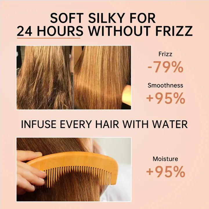 LydiMoon Keratin Hair Film - Revitalize Frizzy, Dry, and Damaged Hair Fast