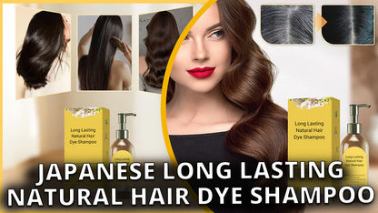 Everglow Japanese Long Lasting Natural Hair Dye Shampoo
